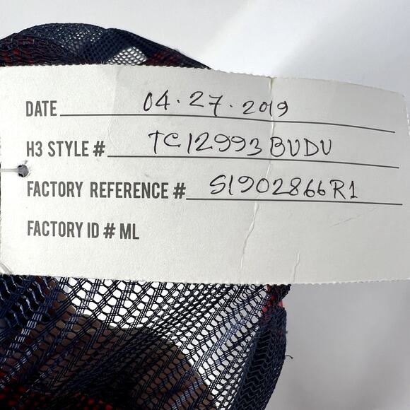 Budweiser Hat Men Blue Grey Cotton Snapback Baseball NWT Outdoor Trucker Cap - Picture 3 of 8